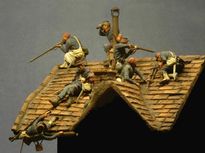 Combat sur les toits, Paris 1870