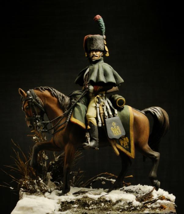 Guardia Imperiale Cacciatore a cavallo Spagna 1808